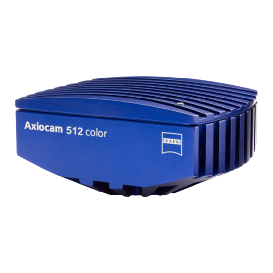 Zeiss Axiocam 512 color User Manual