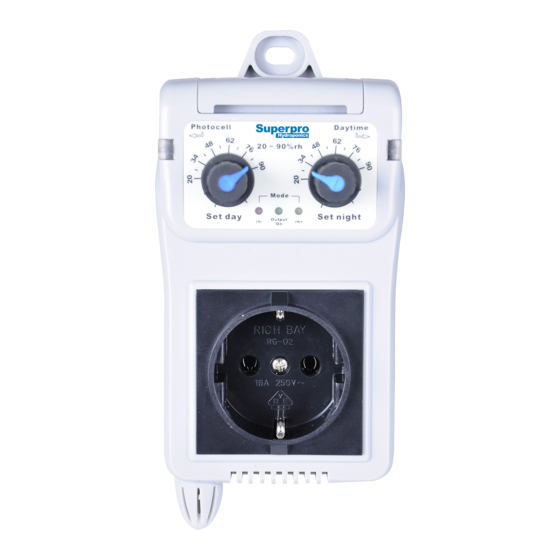 SuperPro VAPOR-B1 Manual