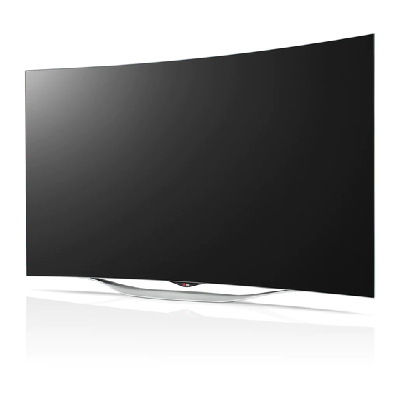 LG EC97 Curved OLED TV Manuals