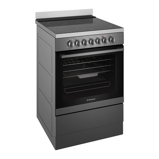 Westinghouse WFE646 Series Quick Start Manual