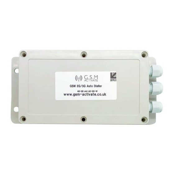 GSM Activate 2G-AD4IN1V4 Manuals