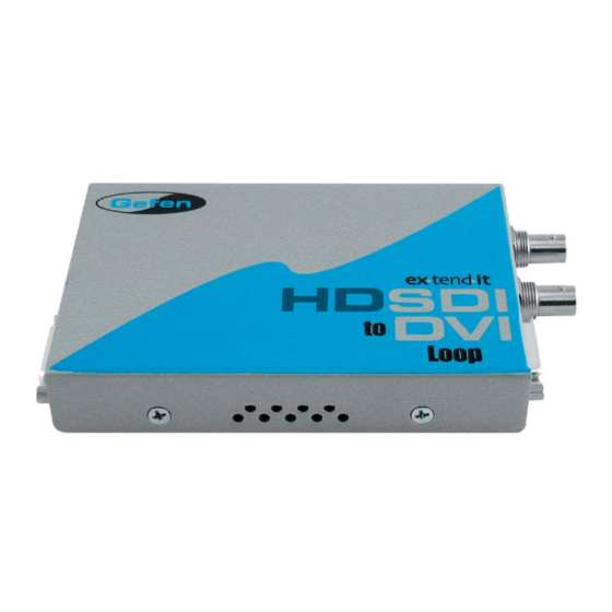 Gefen HDSDI-2-DVIL User Manual