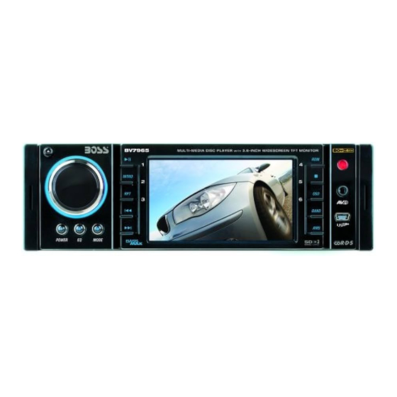 Boss BV7965 Manual