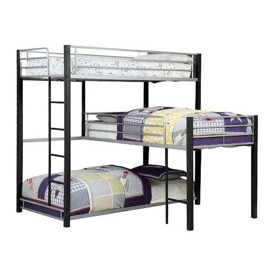 Furniture of America CM-BK919-BED Assembly Instructions Manual