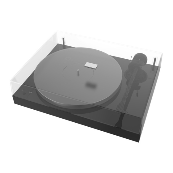 Pro-Ject Audio Systems X1 Instructions For Use Manual