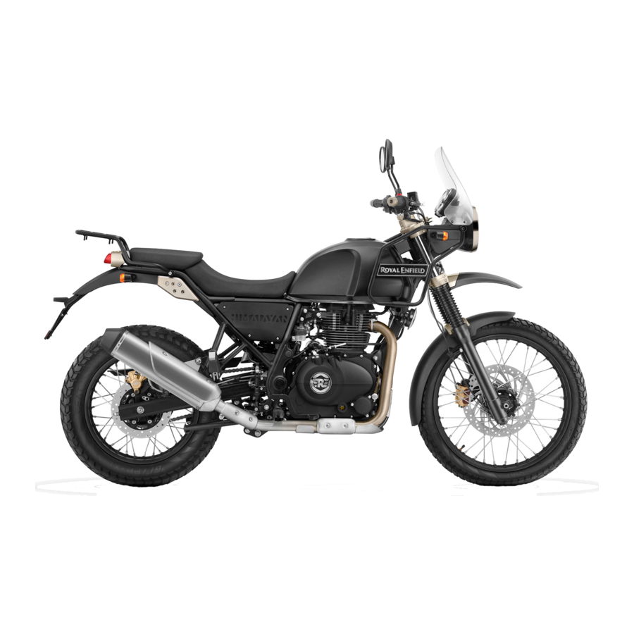 Royal Enfield Himalayan Owner's Manual