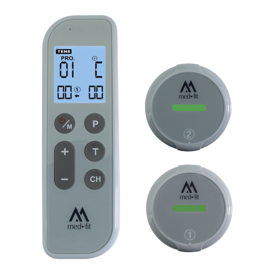 Med-Fit Combo 3 Quick Start Manual