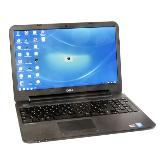 Dell Latitude 3540 Owner's Manual