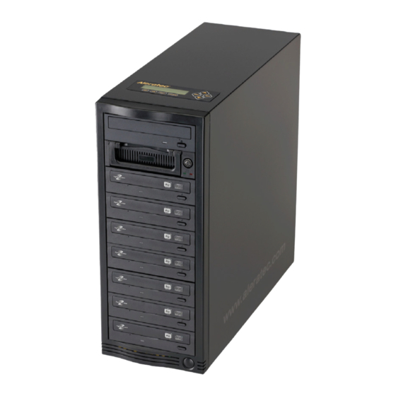 Aleratec 1:7 DVD/CD Tower Publisher SL Quick Start Manual