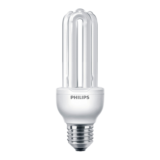 Philips Compact Fluorescent Integrated Lamps Manuals