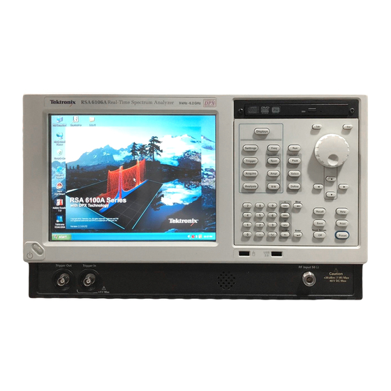 Tektronix RSA6100A Technical Reference