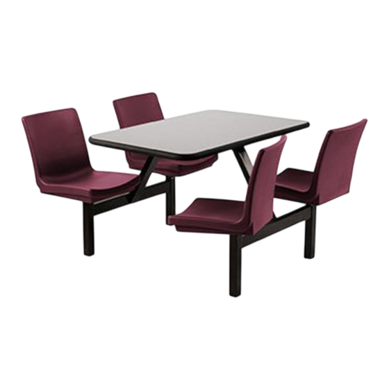norix Oasis Classroom Table Assembly Instructions