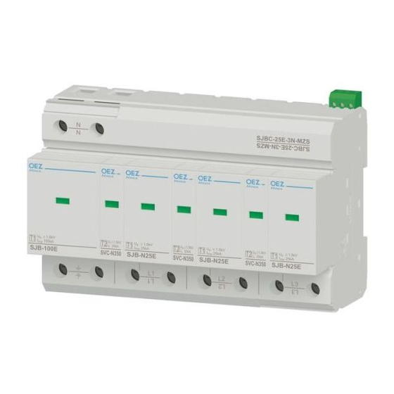 OEZ SJBC-25E-3N-MZS Instructions For Use Manual