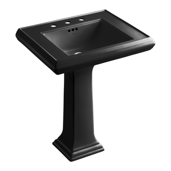 Kohler K-2258 Installation And Care Manual