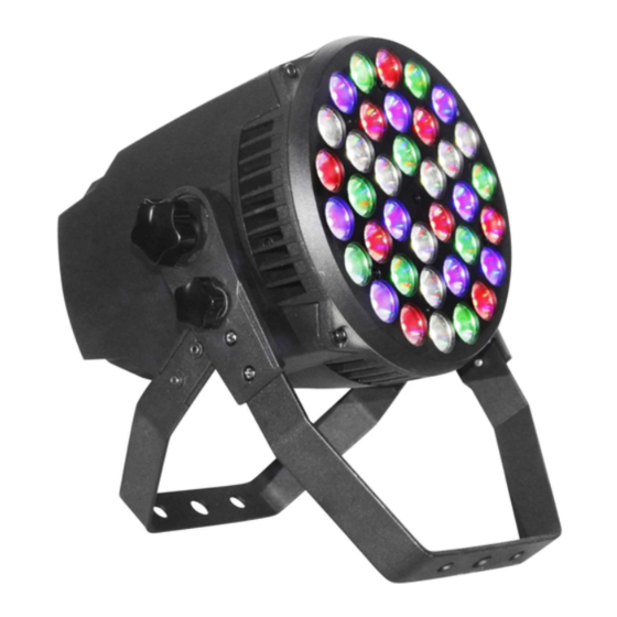 PR Lighting XPar 336-W Manual