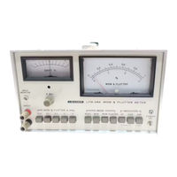 Leader LFM-39A Instruction Manual