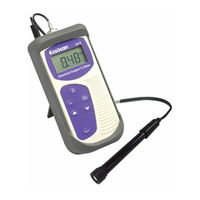 EUTECH INSTRUMENTS DO 6 - REV 2 Instruction Manual
