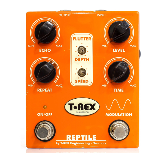 T-Rex Reptile User Manual