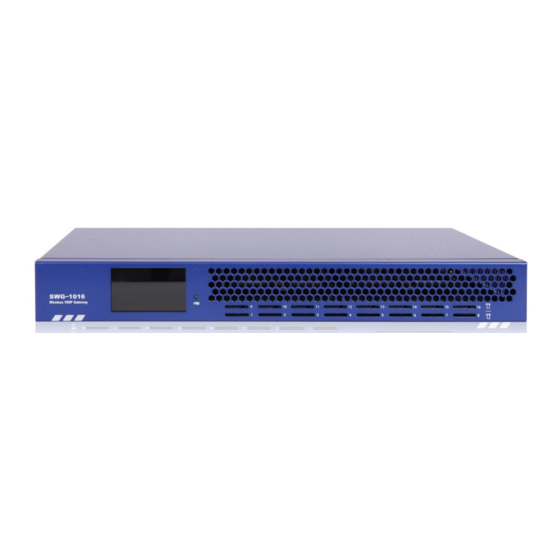 OpenVox SWG-1016 User Manual
