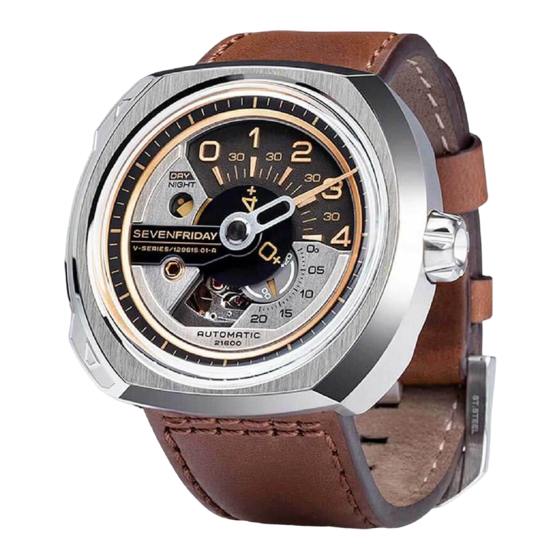 SevenFriday V-SERIES Instruction Manual
