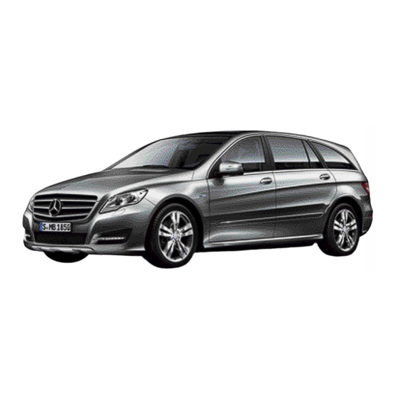 Mercedes-Benz R-Class Owner's Manual