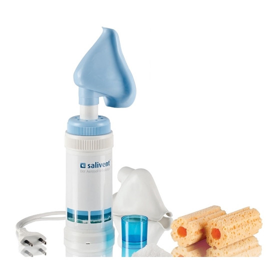 User Manuals: Schäfer Salivent Aerosol Inhalator