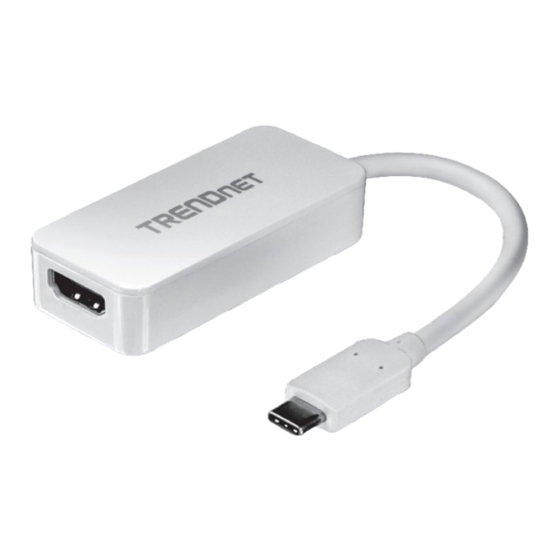 TRENDnet TUC-HDMI(V1) Quick Installation Manual