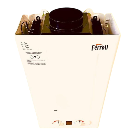 Ferroli ZEFIRO D Manuals