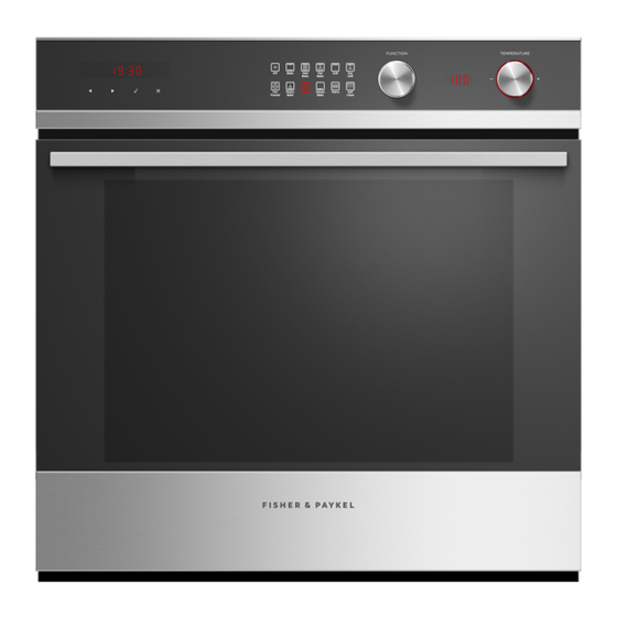 Fisher & Paykel OB60SL9 User Manual