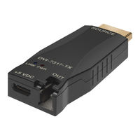 Dvigear DVI-7317-TX Quick Start Manual
