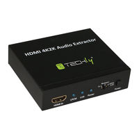 Techly IDATA HDMI-EA4K Quick Install Manual