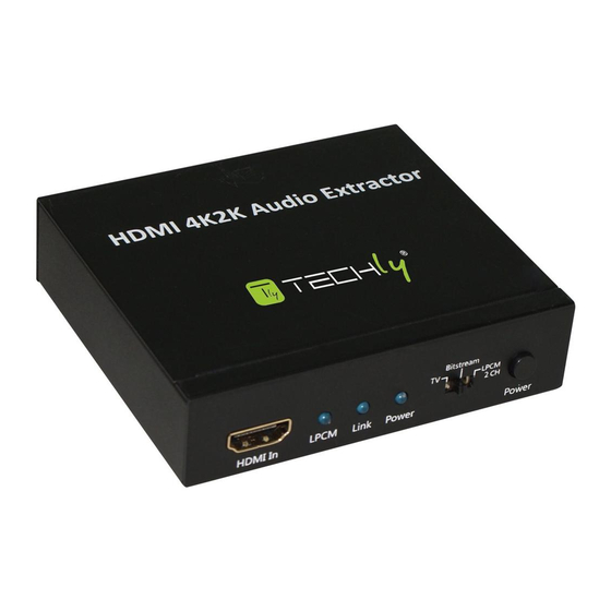 Techly IDATA HDMI-EA4K Manuals