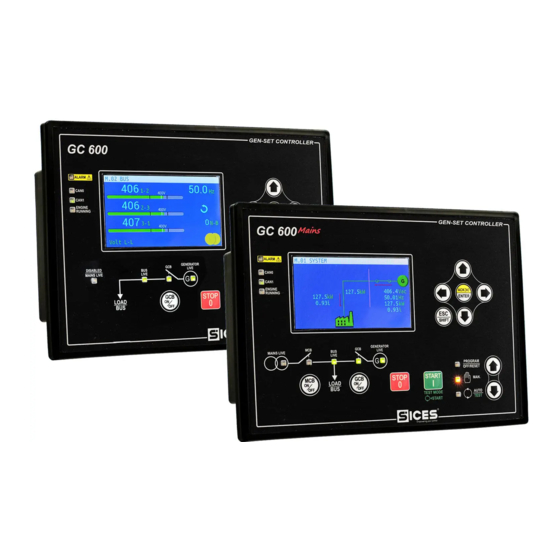 Sices GC600 Series User Manual