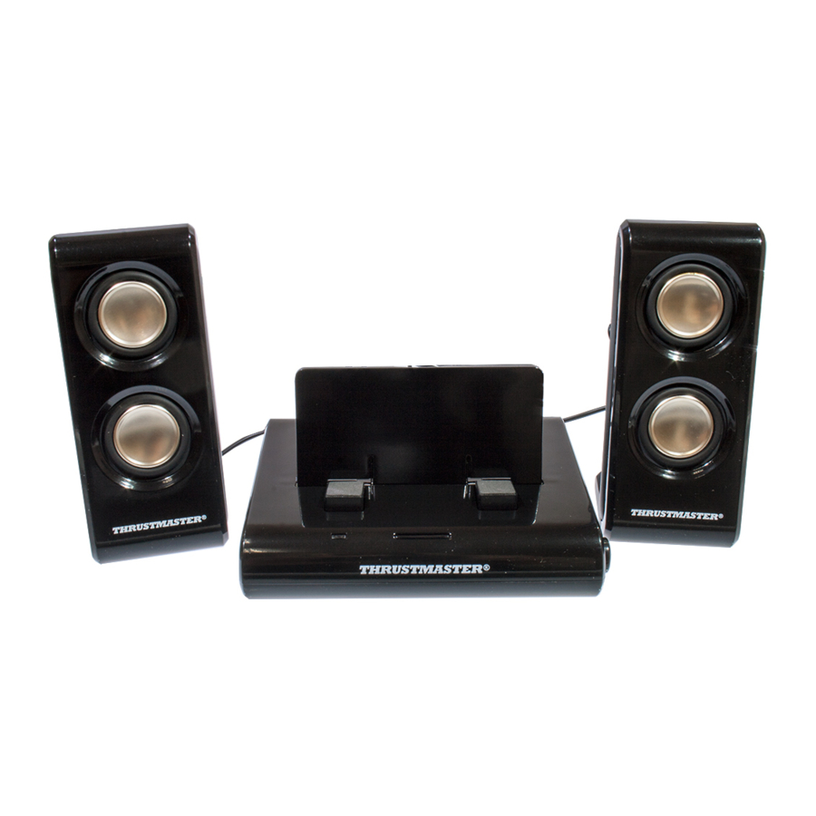 Thrustmaster 2IN1 SOUND SYSTEM User Manual