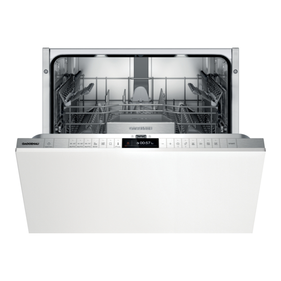 Gaggenau 200 Series Quick Reference Manual