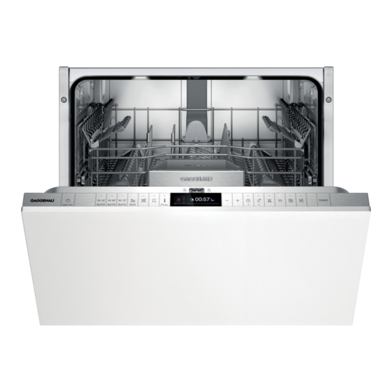 Gaggenau 200 Series Quick Reference Manual