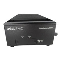 Dell Edge Gateway 3200 Software User's Manual