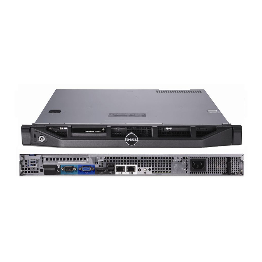 Dell PowerEdge R210 II Important Information Manual