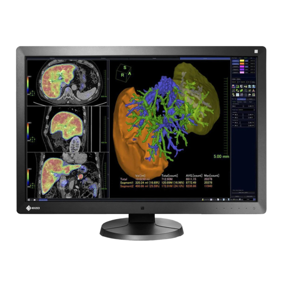 Eizo RadiForce RX 650 Installation Manual