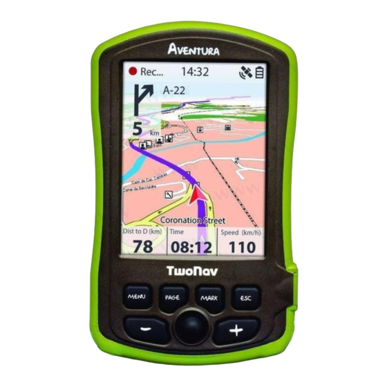 twonav aventura 2.8 User Manual