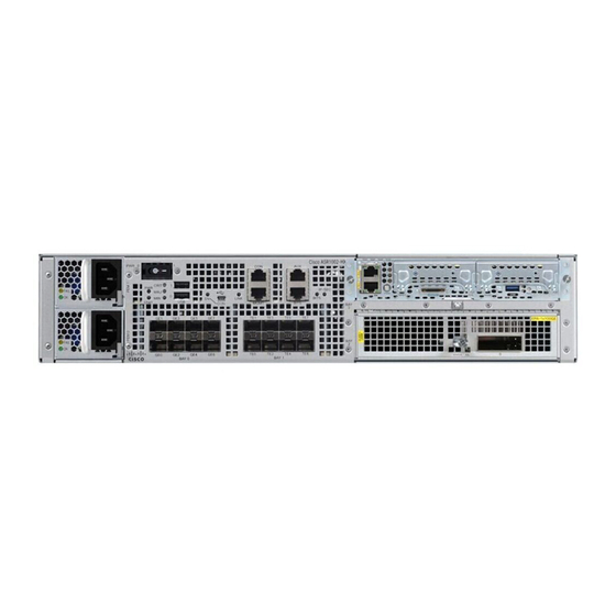 Cisco ASR 1001-HX Manuals