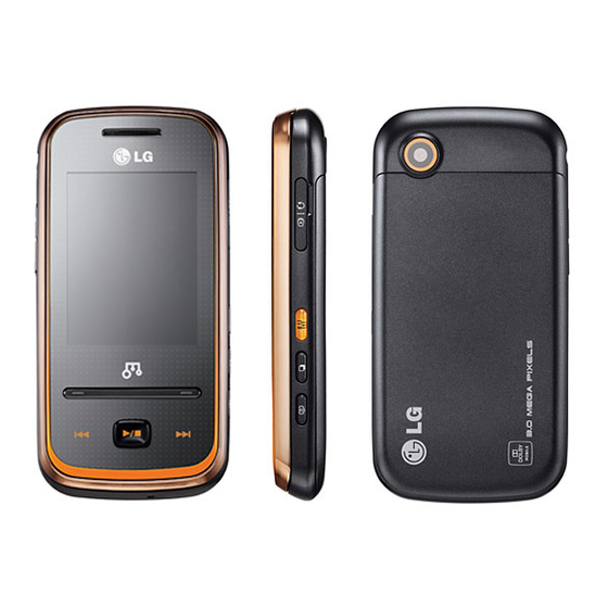 LG GM310 Manual