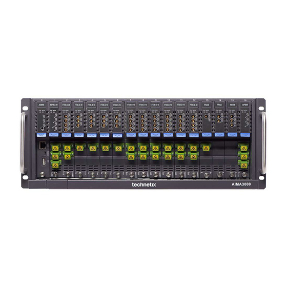 technetix AIMA3000 Product User Manual