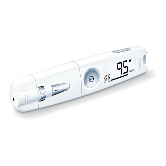 Beurer medical GL 50 Manual