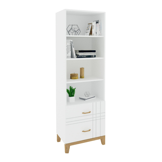 Meblik Bookcase 60 Quick Start Manual