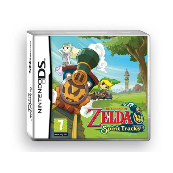 Nintendo The Legend of Zelda: Spirit Tracks 69178A Manuals