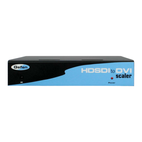 Gefen HDSDI-2-DVISSL User Manual