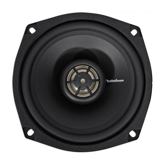 Rockford Fosgate Prime R1-HD4-9813 Manual