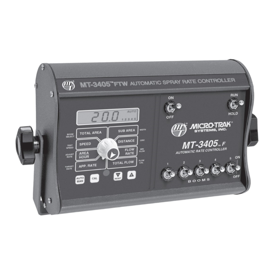 micro-trak MT-3405 FTW Reference Manual