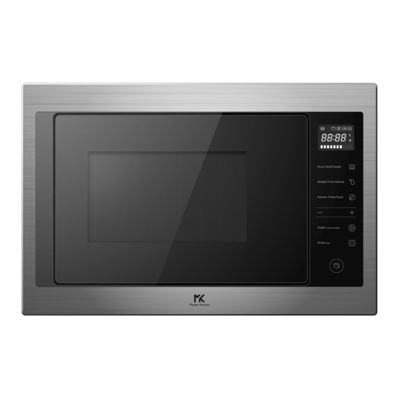 MASTER KITCHEN MKMW 3825-PR XS Instruction Manual